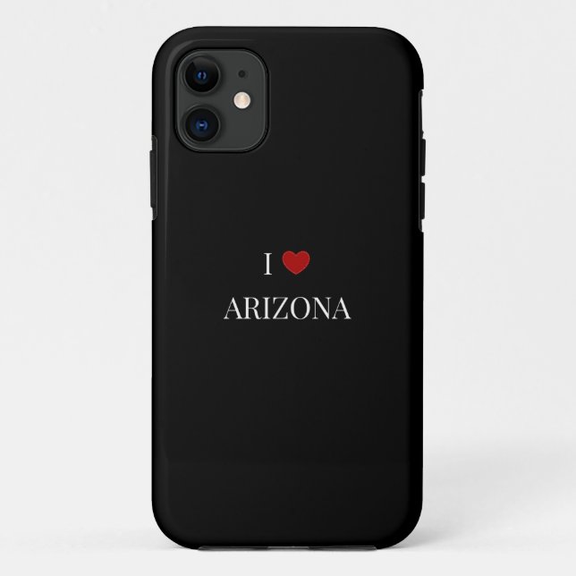 Coques Case-Mate iPhone "I Love Arizona" (Dos)