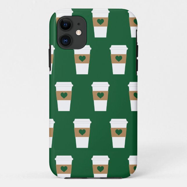 Coques Case-Mate iPhone I Love Coffee Coffee Disposable Cup (Dos)