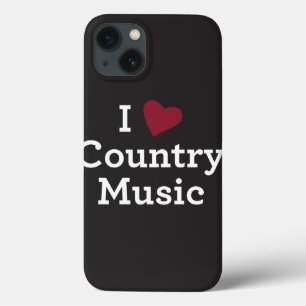 Coques Pour iPhone I Love Country Music