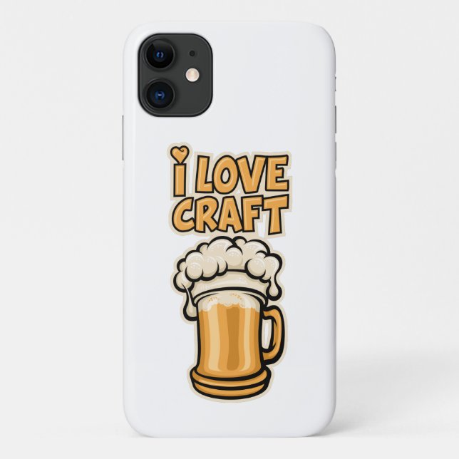 Coques Case-Mate iPhone I Love Craft Beer (Dos)