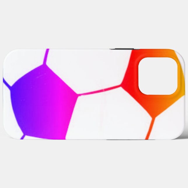 Coques Case-Mate iPhone I Love Football (Soccer) (Verso (horizontal))