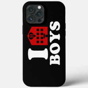Etui iPhone 13 Pro Max I Love Hotel Boys