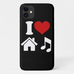 Coque Case-Mate Pour iPhone I Love House Music