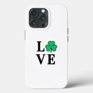 Case-Mate iPhone Case I Love Irlande I Love Irish Shamrock Clover Modern