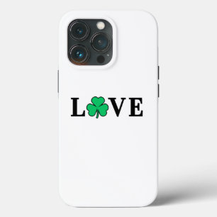 Case-Mate iPhone Case I Love Irlande I Love Irish Shamrock Clover Modern