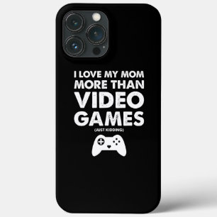 Case-Mate iPhone Case I Love Mom Video Game Boys Enfants Ado