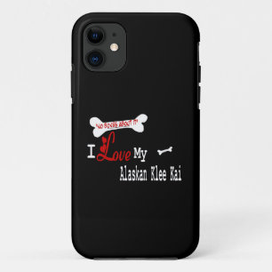 Coque Case-Mate iPhone I Love My Alaskan Klee Kai