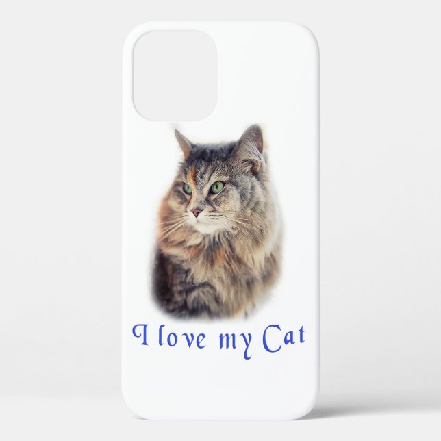 Coques Case-Mate iPhone I love my cat (Verso)