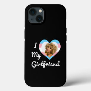 Case-Mate iPhone Case I Love My Girl friend LGBT Trans Pride Photo perso