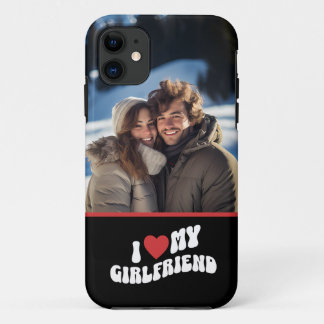 Case-Mate iPhone Case I Love My Girlfriend Photo personnalisée