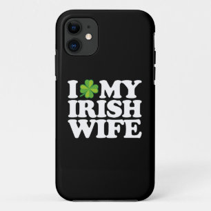 Case-Mate iPhone Case I Love My Irish Wife Funny Couple St Patrick's Day