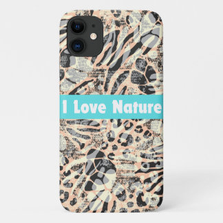 Case-Mate iPhone Case I Love Nature Typography Art
