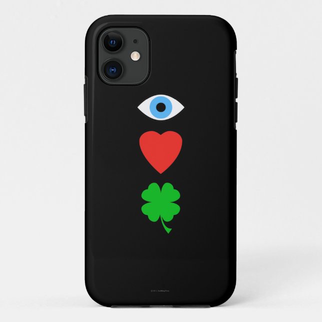 Coques Case-Mate iPhone I Love St. Patrick's Day (Dos)