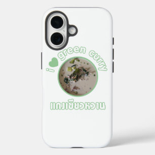 Coques iPhone 16 I Love Thai Green Curry ... Thaïlande