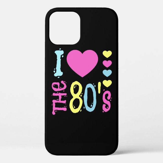 Coques Case-Mate iPhone I Love the 80s Disco Costume (Verso)