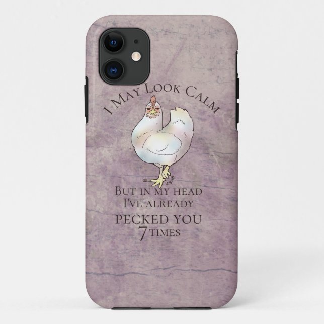 Coques Case-Mate iPhone "I May Look Calm" (Dos)