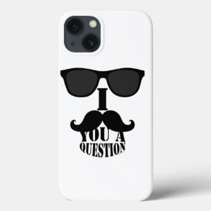 Coque Case-Mate iPhone I moustache vous un déguisement de question