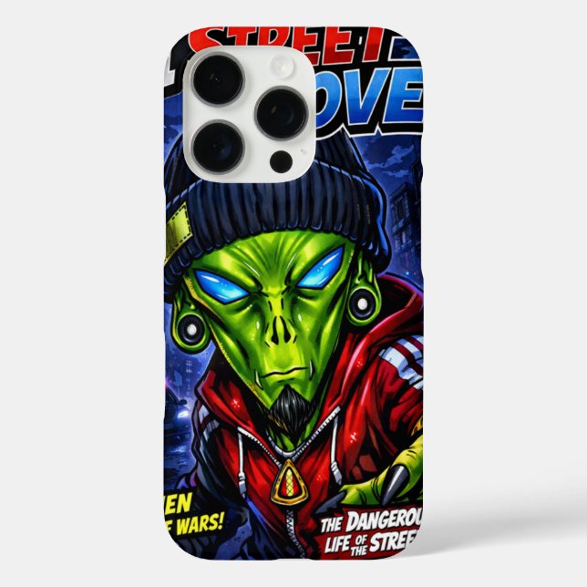Coques Case-Mate iPhone I Street Love – Urban Alien Comic Cover Art (Verso)
