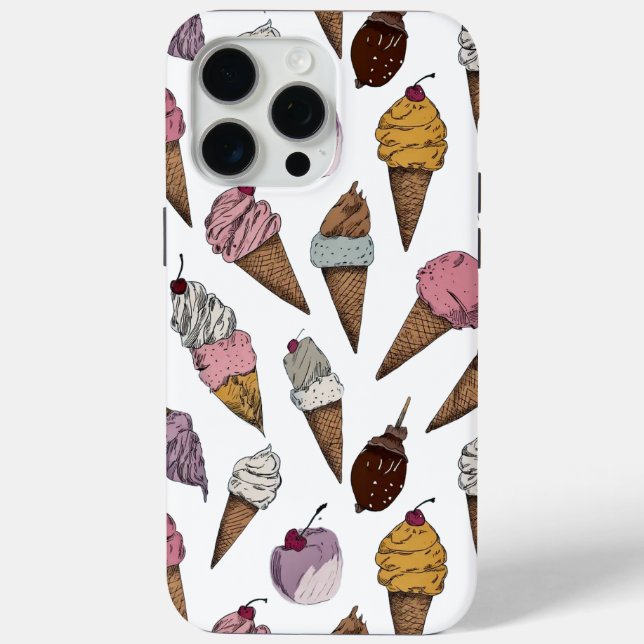 Coques Case-Mate iPhone Ice cream  (Verso)