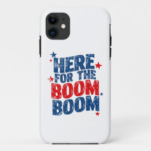 Case-Mate iPhone Case Ici pour The Boom 4 juillet Patriote