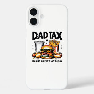 Coque Pour iPhone 16 Plus Icône de nourriture de papa minime