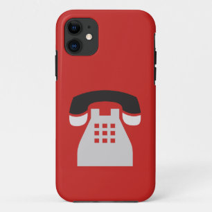 Case-Mate iPhone Case Iconic Red Retro Phone sur n'importe quelle couleu