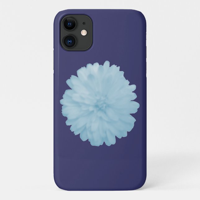 Coques Case-Mate iPhone Icy Blue Marigold iPhone 3 Case (Dos)