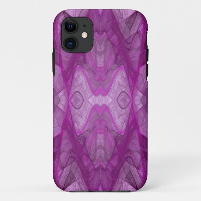 Coques Case-Mate iPhone ID Coque-Mate personnalisé Purple & White iPhone 5 (Dos)