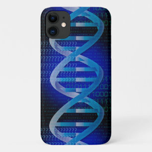Coques Pour iPhone ID d'ADN Blue Science