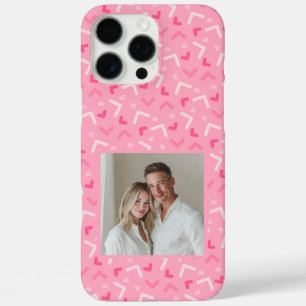 Coque iPhone 16 Pro Max Idées de cadeaux de mariage chic motif Memphis