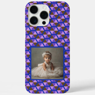 Coque iPhone 16 Pro Max Idées de cadeaux magnifiques Motif en nid d'abeill