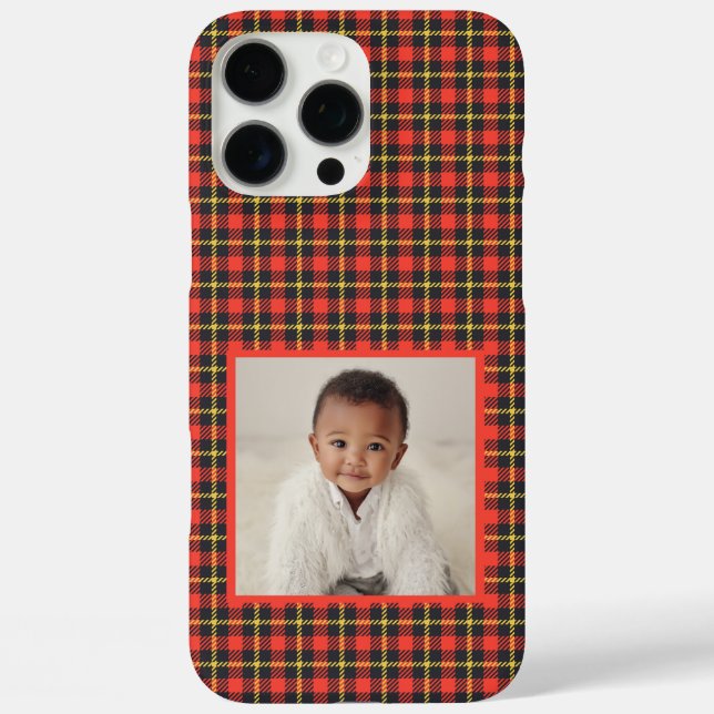 Coques Case-Mate iPhone Idées uniques pour la fête des pères Plaid Gingham (Verso)