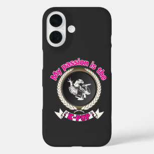 Coque Pour iPhone 16 Idol chanter Passion KPop Music Fan Art Design
