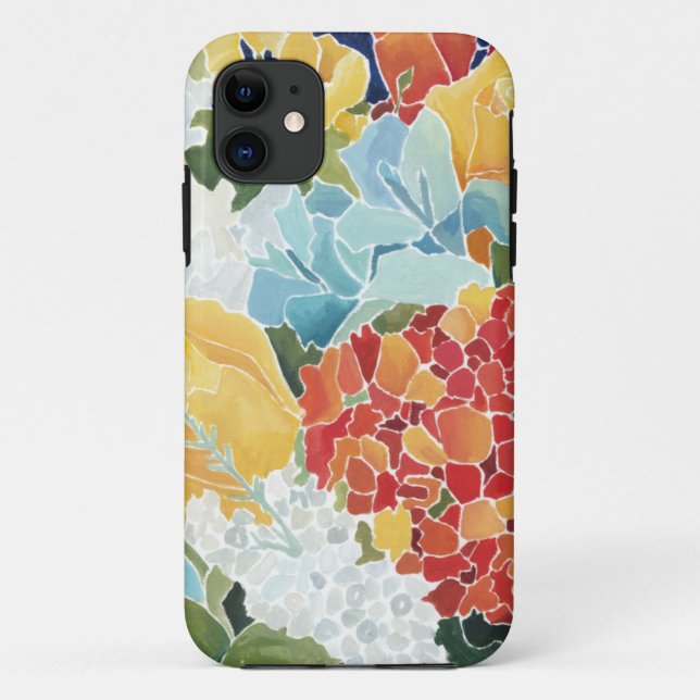 Coques Case-Mate iPhone II floral de minuit (Dos)