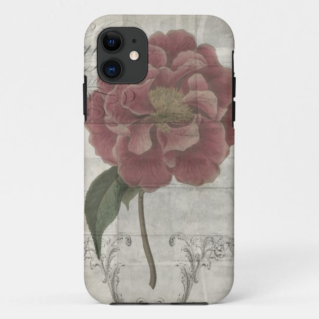Coques Case-Mate iPhone III floral français (Dos)