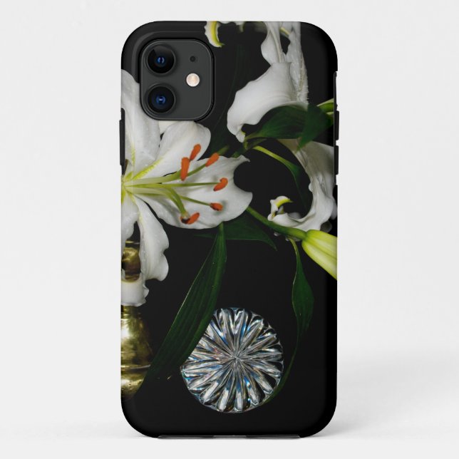 Coques Case-Mate iPhone Iirsh Design - Collection de laiton et de fleurs (Dos)