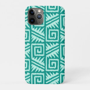 Coque Case-Mate Pour iPhone Ikat Aztec Motif - Turquoise et Aqua