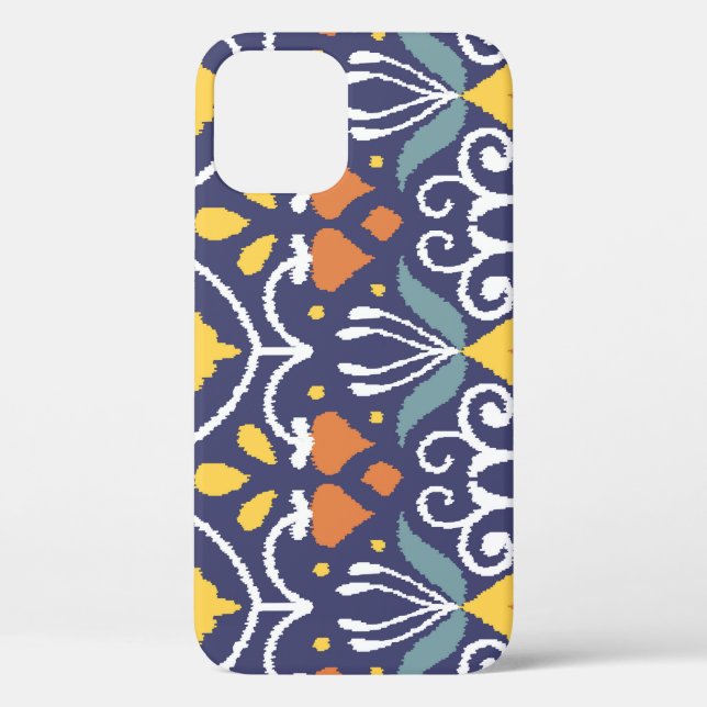 Coques Case-Mate iPhone Ikat fait main : Tissu ethnique boho (Verso)