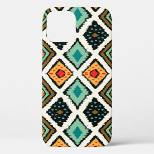 Case-Mate iPhone Case Ikat géométrique, folklore texture tribale.