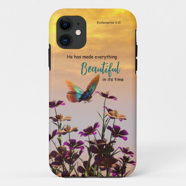 Coques Case-Mate iPhone Il A Tout Fait Beau Papillon (Dos)