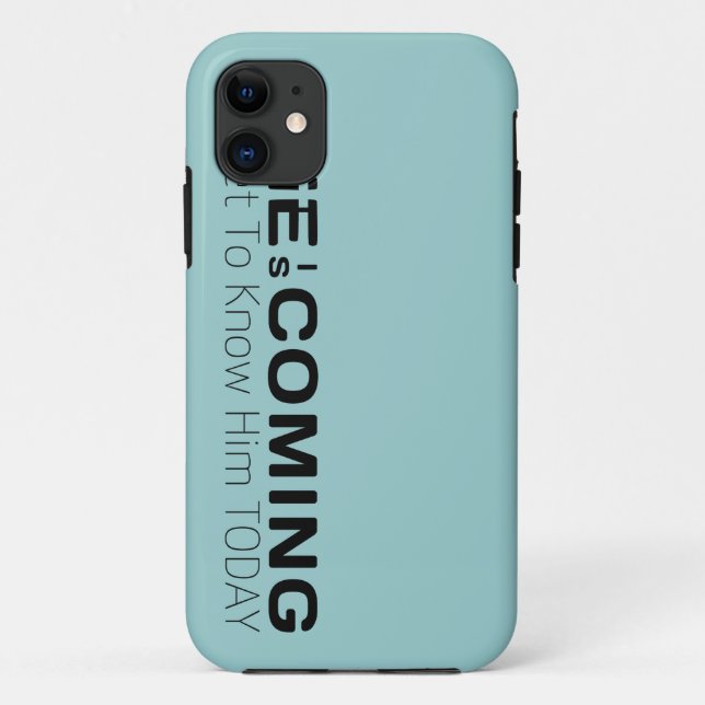 Coques Case-Mate iPhone Il Arrive À Le Connaître Aujourd'Hui (Dos)