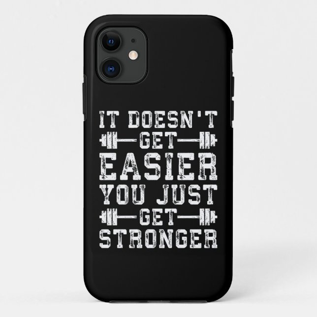 Coques Case-Mate iPhone Il ne devient pas plus facile, vous devenez juste  (Dos)