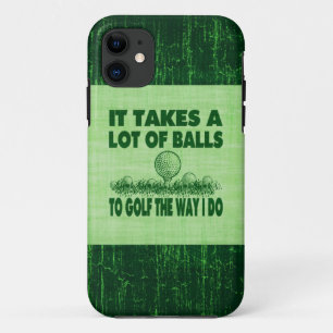 Coques Pour iPhone Il prend beaucoup de boules pour jouer au golf la