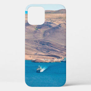 Case-Mate iPhone Case Île de Pag pierre désert et vue port ferry, Da