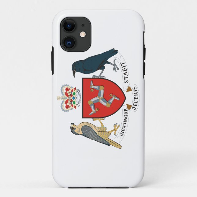 Coques Case-Mate iPhone île d'emblème de l'homme (Dos)
