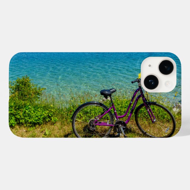 Coques Case-Mate iPhone Île Mackinac (Verso (horizontal))