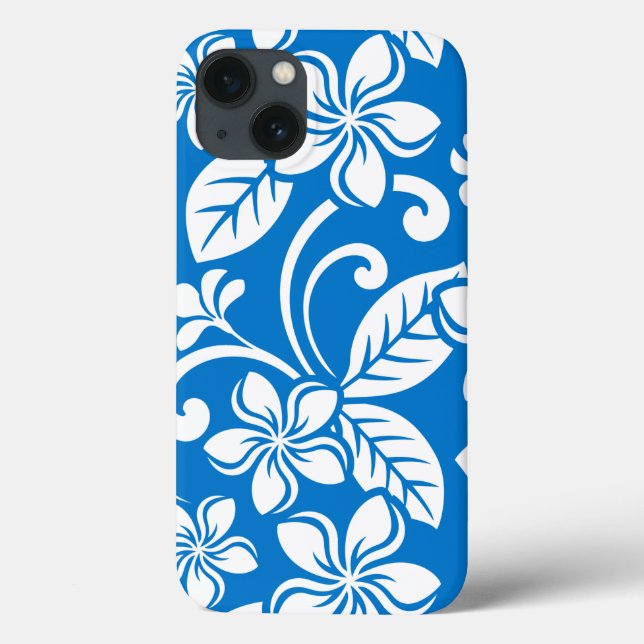 COQUES Case-Mate iPhone ÎLE PLUMERIA (CIEL BLEU) (Verso)