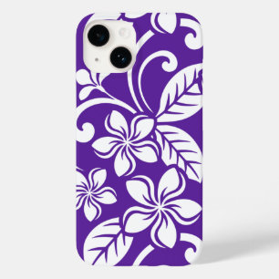 COQUE Case-Mate iPhone ÎLE PLUMERIA (PURPLE)