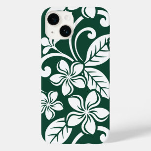 COQUE Case-Mate iPhone ÎLE PLUMERIA (VERT FORESTIER)