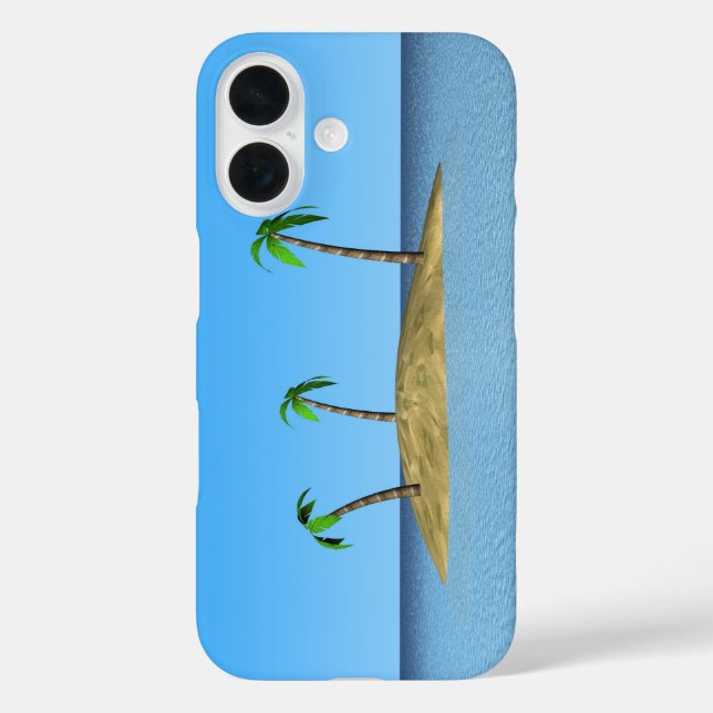 Coques Case-Mate iPhone île tropicale (Verso)